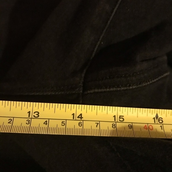 Sanctuary denim connector kick crop jeans 24W black - Picture 12 of 12